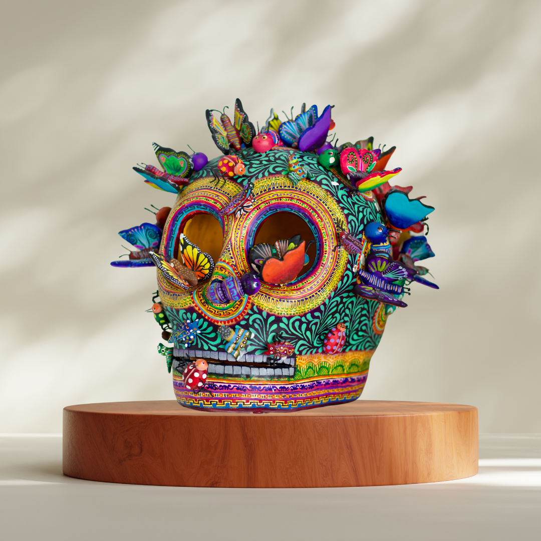 Craneo de mariposas | Grande